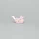 Small bird figurine, Leander, decor 158, rose china
