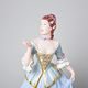 Lady Rococo 17 x 12,5 x 31,5 cm, Luxor, Porcelain Figures Duchcov