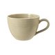 Beat sand-beige color glaze: Cup 260 ml, Seltmann porcelain