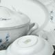 Jídelní souprava pro 12 osob 75 díl., Thun 1794, karlovarský porcelán, BERNADOTTE motýli