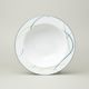Plate deep 22 cm (450 ml), ELLA grass, Thun 1794, karlovarský porcelán