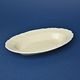 Oval dish deep 24 cm, Thun 1794 Carlsbad porcelain, BERNADOTTE ivory