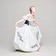 Girl Rococo, 17 x 11 x 19,5 cm, Isis, Porcelain Figures Duchcov