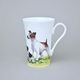 Dog Collection - Jack Russell Terrier: Mug 400 ml, English Fine Bone China, Roy Kirkham
