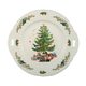 Cake plate with handles 27 cm, Marie-Luise 43607 Christmas, Seltmann Porcelain