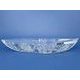 Crystal Hand Cut Bowl ESO big, Thistles, 44 cm, Crystal BOHEMIA