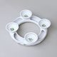 Advent candleholder 18 cm, Original Green Onion Pattern