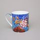 Mug 9 cm 300 ml, Blue, Foulard, Lamart: Palais Royal