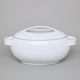 Soup tureen 2,9 l, Thun 1794 Carlsbad porcelain, Loos white