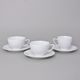 Cup and saucer 240 ml / 150 mm, Thun Calsbad porcelain