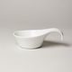 Gravy boat 7,5 cm (party spoon), Modern Life UNI white, Seltmann Porcelain