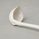 Spoon for mustard, Thun 1794 Carlsbad porcelain, BERNADOTTE ivory + gold