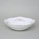 Gold line: Bowl deep 23 cm, Thun 1794 Carlsbad porcelain, BERNADOTTE roses