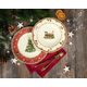 Platter 34,5 x 15 cm, Marie-Luise 65007 Christmas nostalgia, Seltmann porcelain
