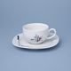 Cup 150 ml + sacuer 14 cm, Thun 1794 Carlsbad porcelain, LEON 29831