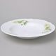 Talíř hluboký 23 cm, Thun 1794, karlovarský porcelán, CONSTANCE 80262 kopretiny