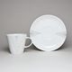 Coffee cup and saucer 150 ml, Thun 1794 Carlsbad porcelain, TOM 29951