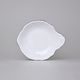 Pettite side-dish 11 cm, Thun 1794 Carlsbad porcelain, BERNADOTTE frost, Platinum line