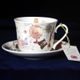 Cup 420 ml plus saucer breakfast Pasttimes, Roy Kirkham China