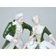 Couple - Rococo 16,5 x 12 x 21 cm, Color - Green, Porcelain Figures Duchcov