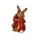 Rabbit figurine Happy Bassist 4.5 / 4 / 8cm, stoneware, Goebel