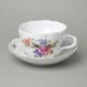 Cup + saucer D 0,40 l / 18,2 cm, Meissen rose, Český porcelán a.s.