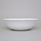 Bowl deep 24 cm, Thun 1794 Carlsbad porcelain, Natalie white