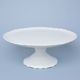 Frost no line: Cake plate 32 cm on stand, Thun 1794 Carlsbad porcelain, BERNADOTTE