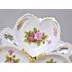 Cabaret 3-piece. Hearts 27 cm, Cecily, QUEENs Crown Porcelain