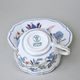 Šálek a podšálek C/1 + ZC1 (zrcadlový podšálek), 200 ml / 15,5 cm na čaj, rubínová červeň + zlato, Český porcelán a.s.