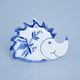 Magnet Hedgehog 8 x 6 cm, Original Blue Onion Pattern