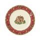 Plate dessert 17 cm, Marie-Luise 65007 Christmas nostalgia, Seltmann porcelain