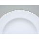 Talíř hluboký 23 cm, karlovarský porcelán, BERNADOTTE zlatá linka