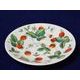 Alpine Strawberry: Cup 420 ml and saucer breakfast, English Fine Bone China, Roy Kirkham