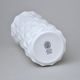 Váza Diamond White, Bílá + černé tečky, 17 cm, porcelán Goldfinger