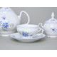 Tea set for 6 persons, Thun 1794 Carlsbad porcelain, BERNADOTTE Forget-me-not-flower