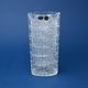 Váza plochá 24 cm, brus 500pk, Bohemia Crystal