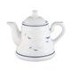 Konvice čajová 0,65 l, Worpswede 4164 Rügen, Královský porcelán Tettau