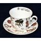 Cup 420 ml plus saucer breakfast Concert, Roy Kirkham China