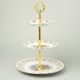 Compartment dish 3 pcs., The Three Graces + gold, Marie Tereza