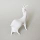 Goat 18,5 x 6,5 x 17,5 cm, Porcelain Figures Duchcov