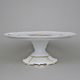 The Three Graces: Cake plate on stand 32 cm, Thun 1794 Carlsbad porcelain, BERNADOTTE