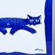 Cooking mat 20 x 25,5 cm, Kitty, Miroslav Oliva, Cesky porcelan a.s.