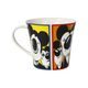 Cup Colourful mouse 350ml, Fine Bone China, J. Häfner, Goebel