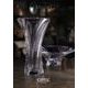 Aurum Crystal Vase Mozart Amber 32 cm