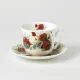 Poppy: Cup 420 ml and saucer breakfast, Roy Kirkham fine bone china