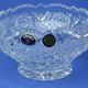 Bowl 15,5 cm footed, Maia cut, Bohemia Crystal