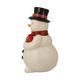 Snowman figurine Wishing Heart 13 / 13 / 21.5cm, stoneware, Goebel