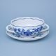 KVARTA: Soup cup + saucer 250 ml / 17,5 cm, Cibulák, originální z Dubí (4.j.)