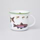 Hrnek Tina střední 240 ml, ryby, Český porcelán a.s.